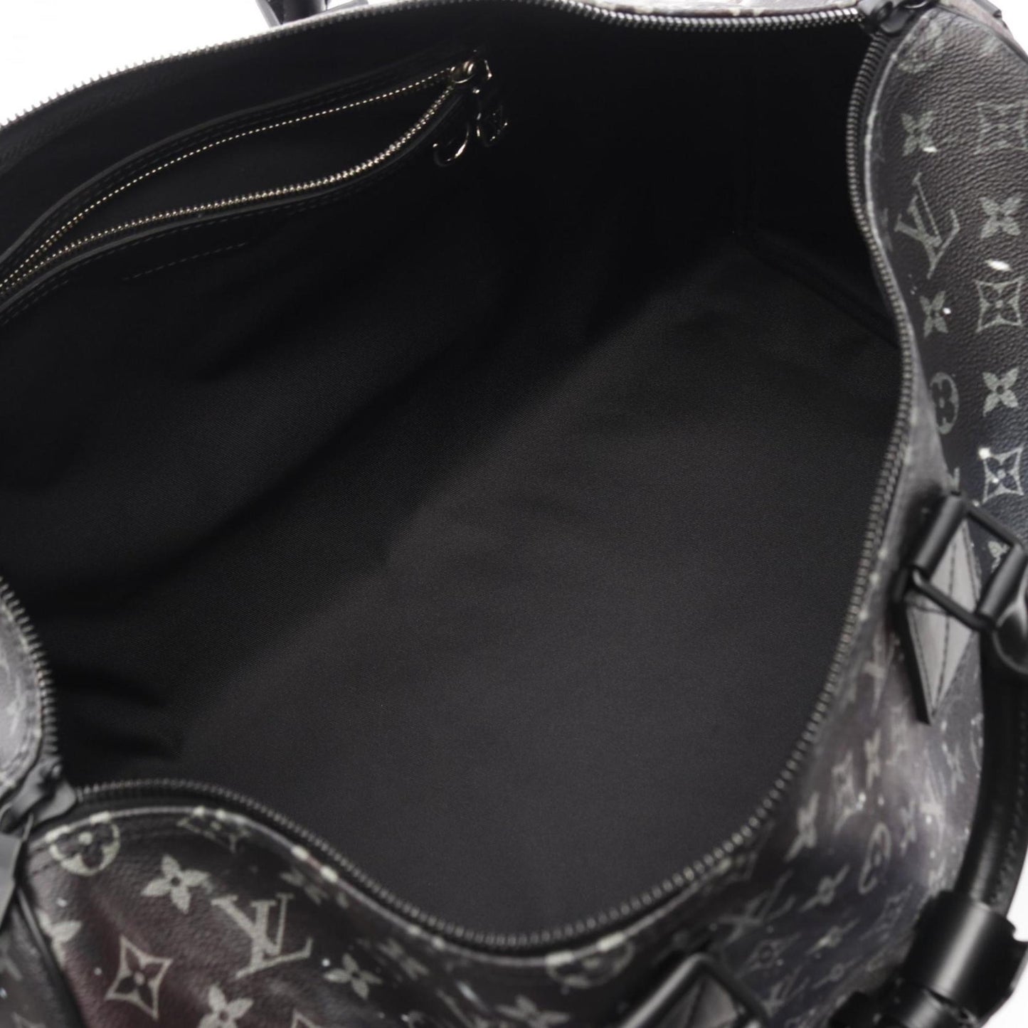 Louis Vuitton Coated Canvas Black Travel Bags