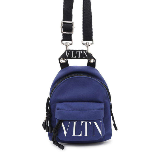 Valentino Nylon Blue Shoulder Bags