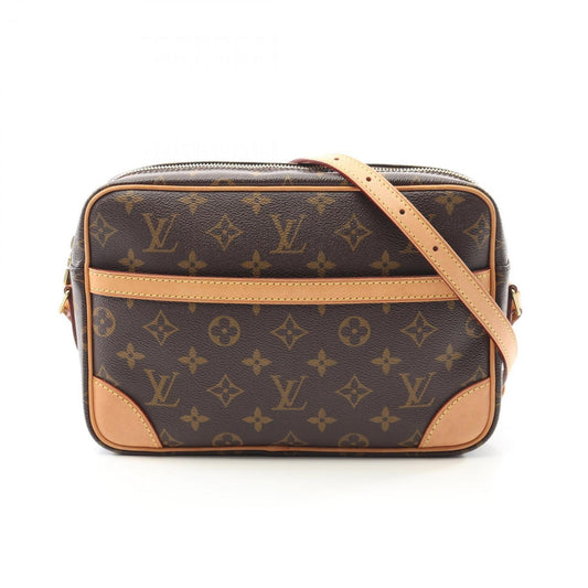 Louis Vuitton Coated Canvas Brown Shoulder Bags