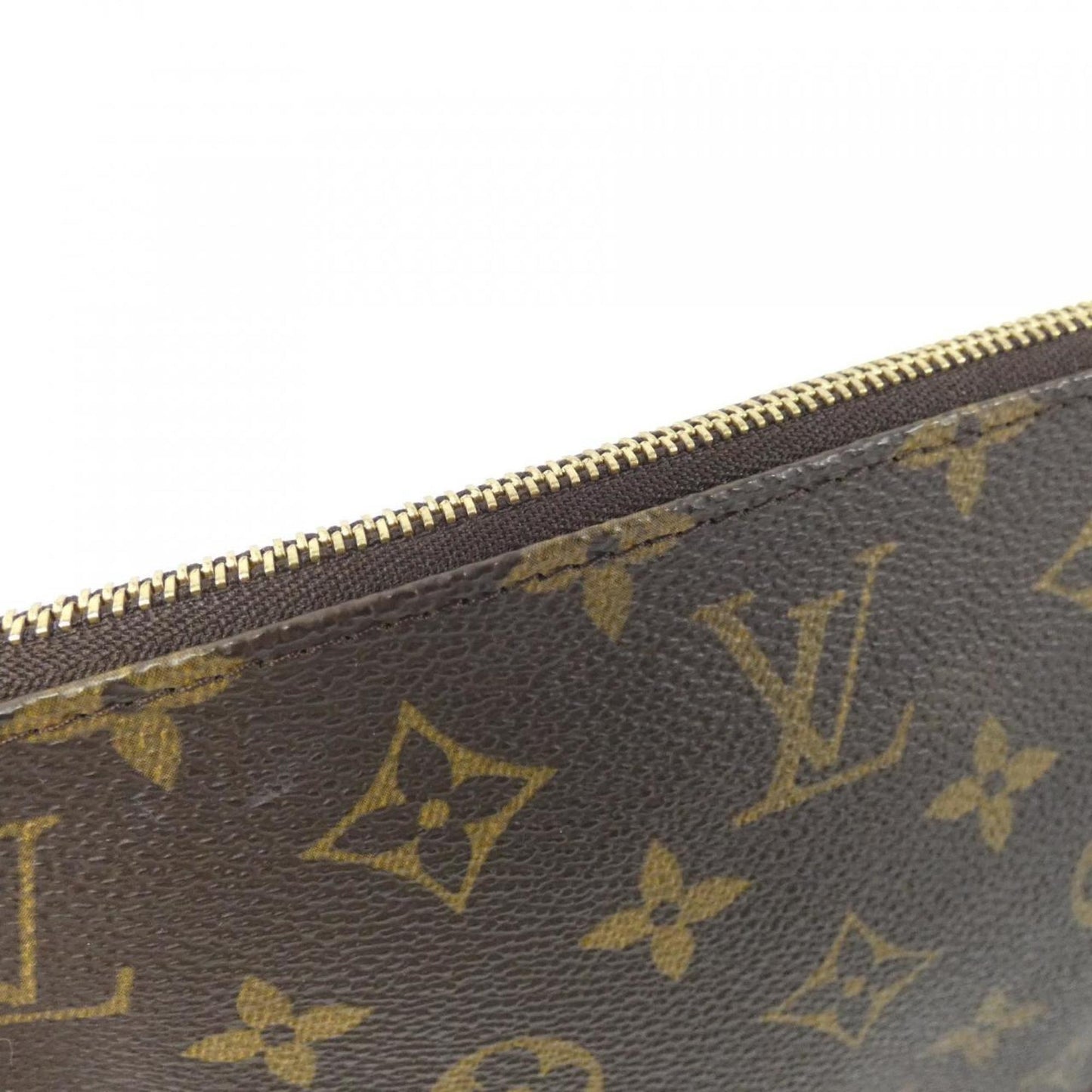 Louis Vuitton Coated Canvas Brown Small Bags