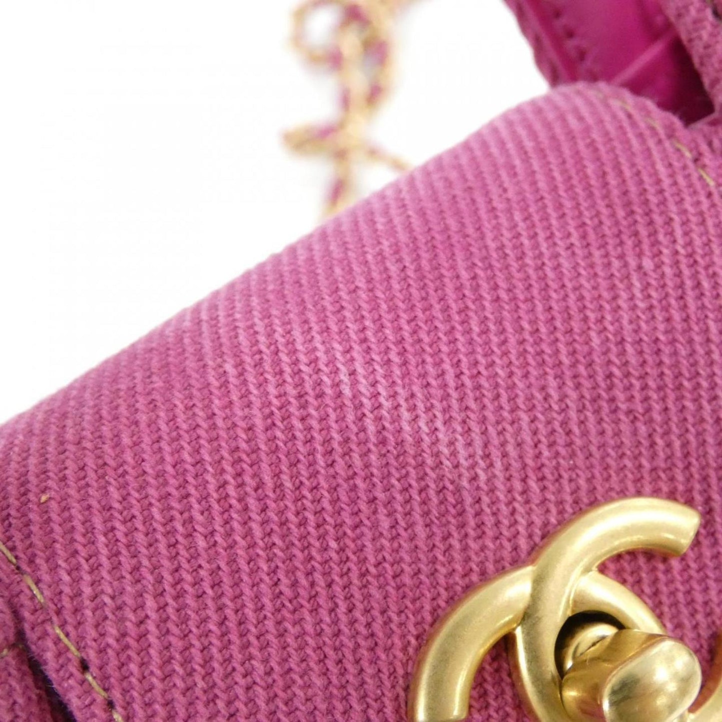 Chanel Denim Pink Shoulder Bags