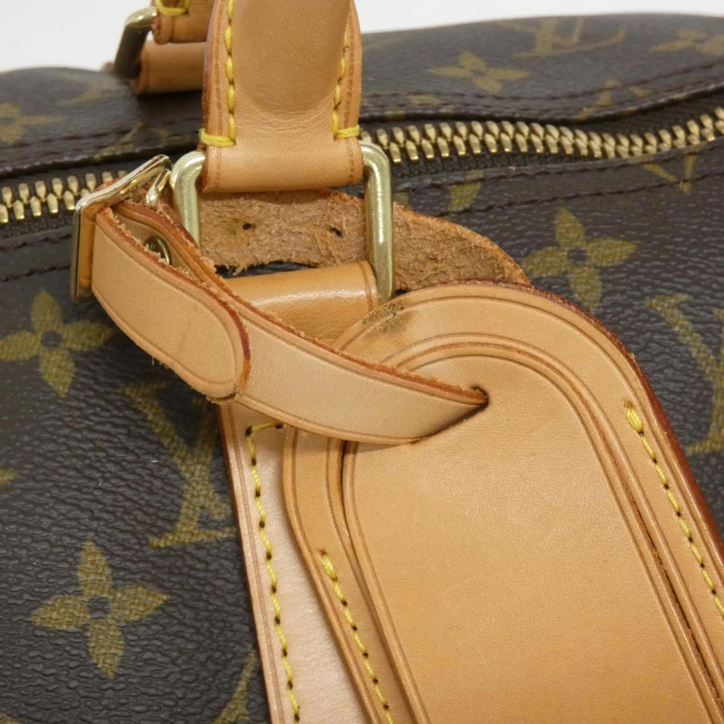 Louis Vuitton Coated Canvas Brown Travel Bags