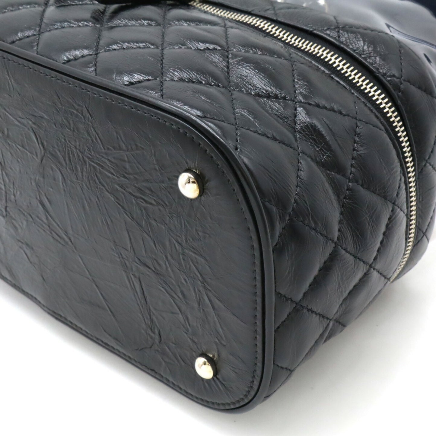 Chanel Pvc Black Shoulder Bags