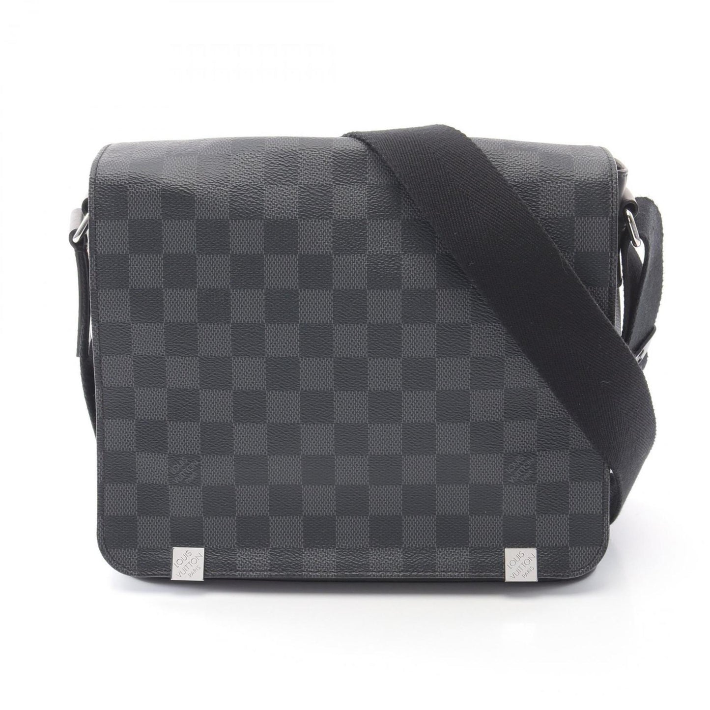 Louis Vuitton Monogram Canvas Black Shoulder Bags