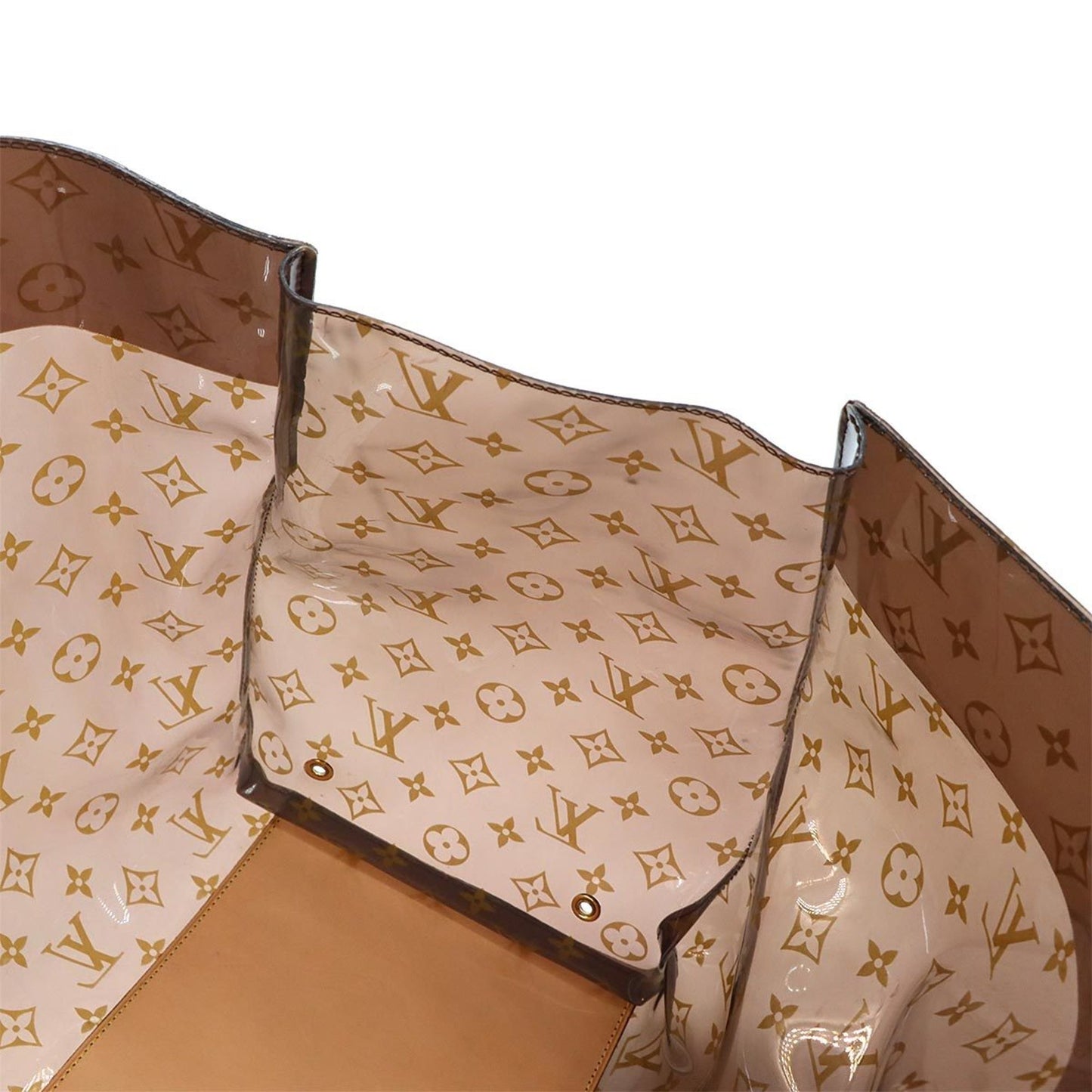 Louis Vuitton Pvc Brown Tote Bags