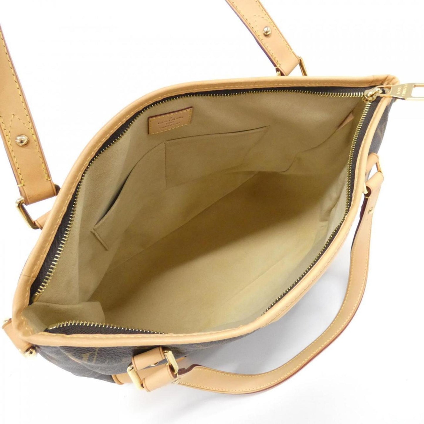 Louis Vuitton Coated Canvas Brown Handbags