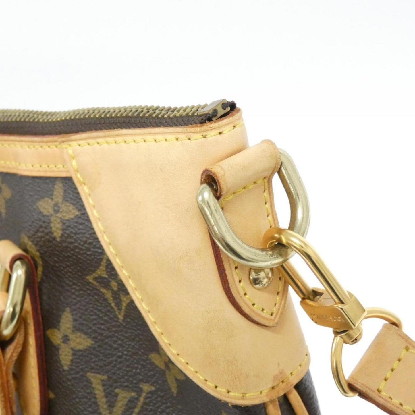 Louis Vuitton Coated Canvas Brown Handbags