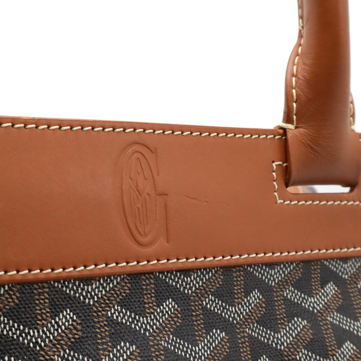 Goyard Coated Canvas Black Shoulder Bags