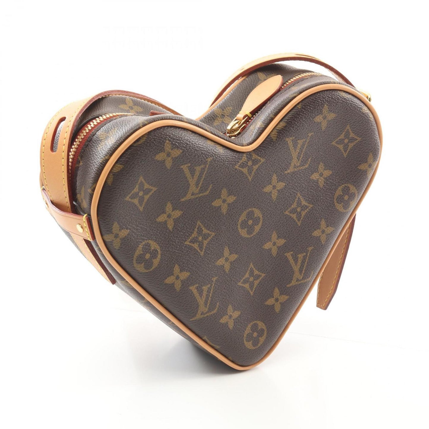 Louis Vuitton Coated Canvas Brown Shoulder Bags