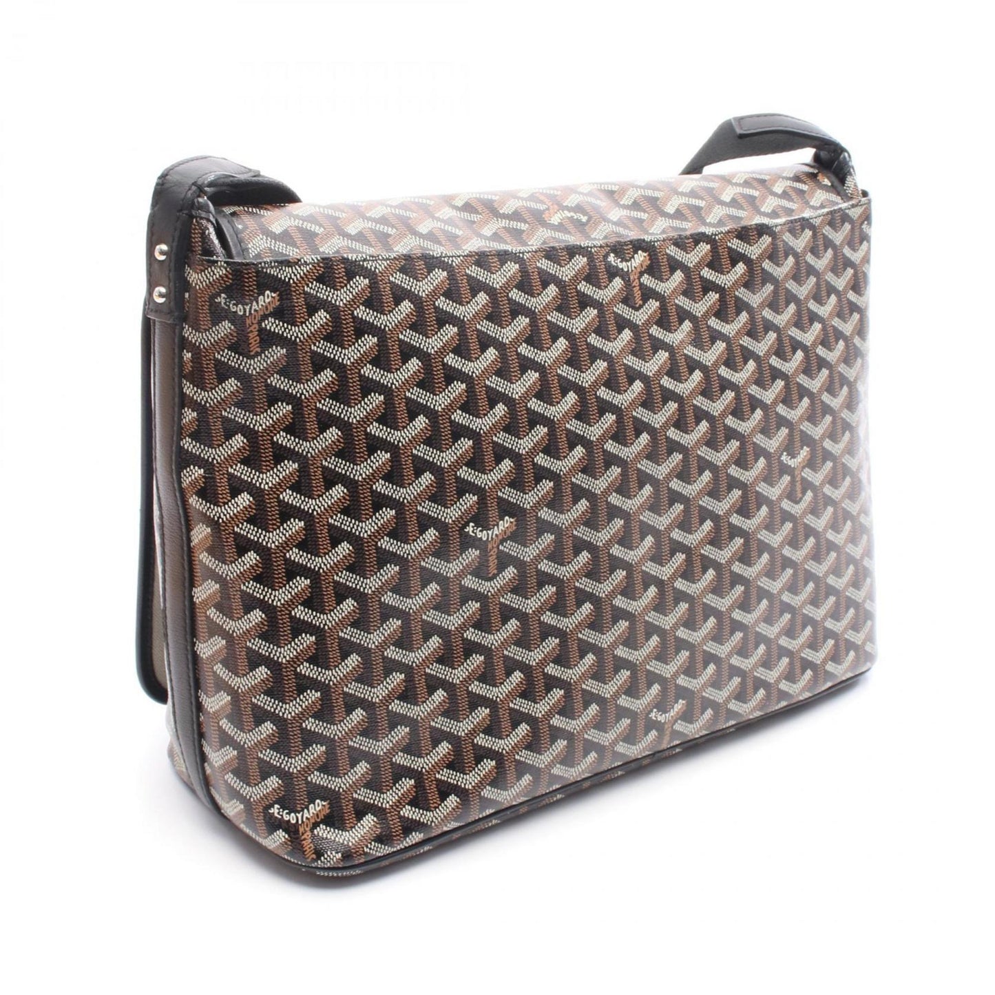 Goyard Coated Canvas Black Shoulder Bags