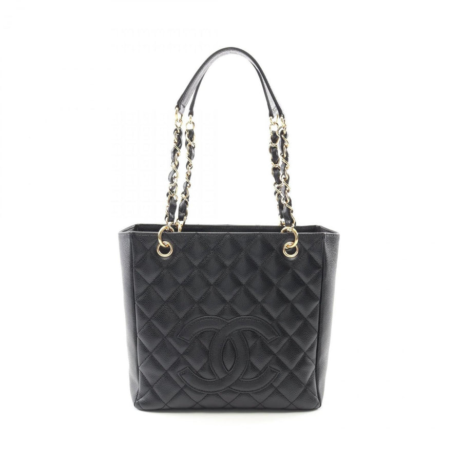 Chanel Calfskin Black Tote Bags