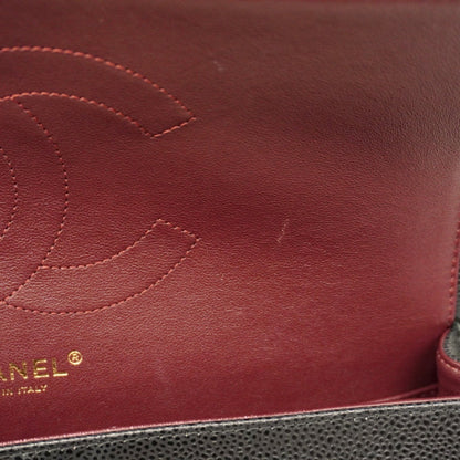 Chanel Calfskin Black Shoulder Bags