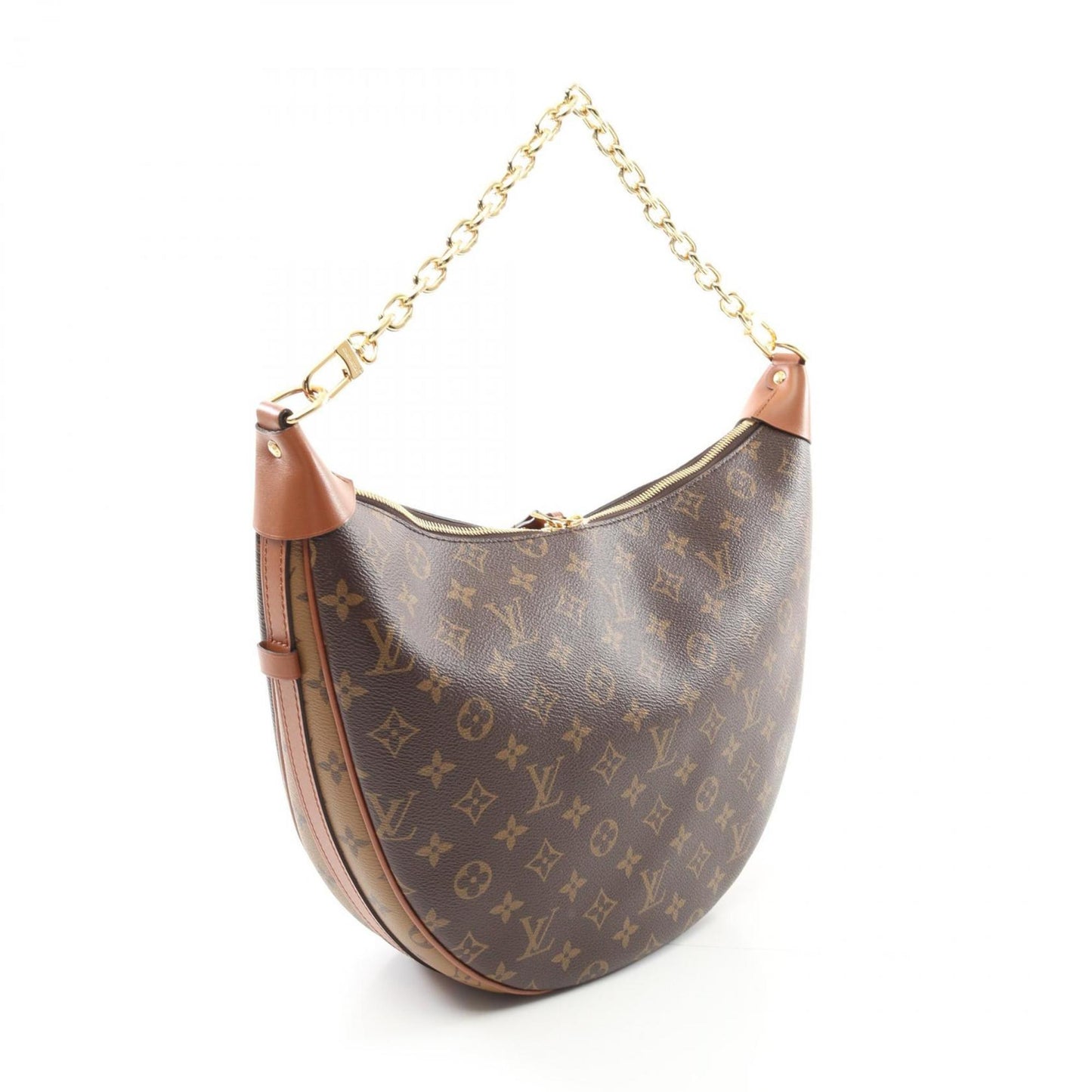 Louis Vuitton Monogram Canvas Brown Shoulder Bags