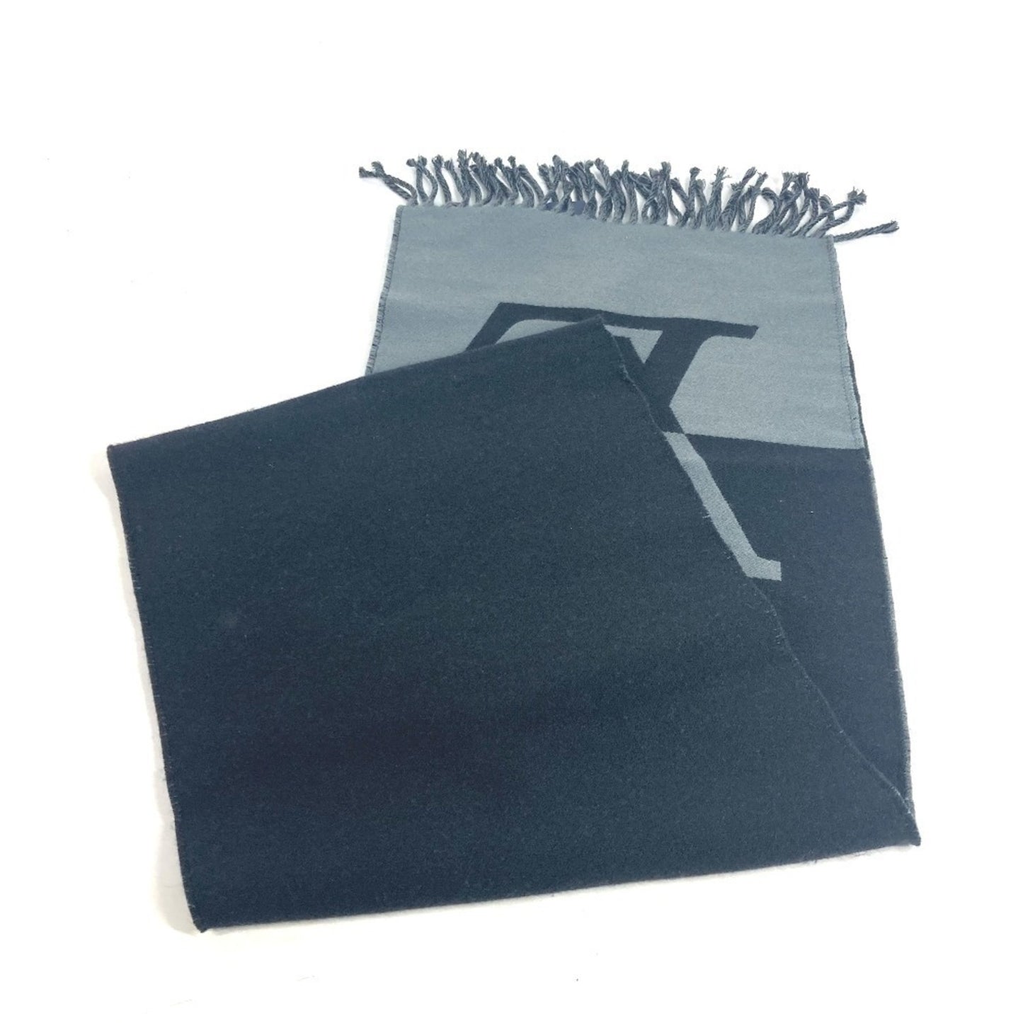 Louis Vuitton Wool Black Scarves