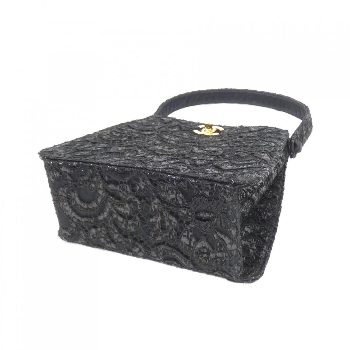 Chanel Satin Black Handbags