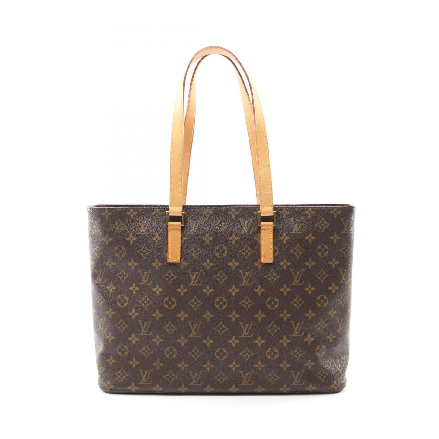 Louis Vuitton Coated Canvas Brown Tote Bags