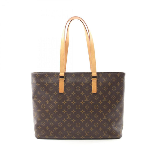 Louis Vuitton Coated Canvas Brown Tote Bags