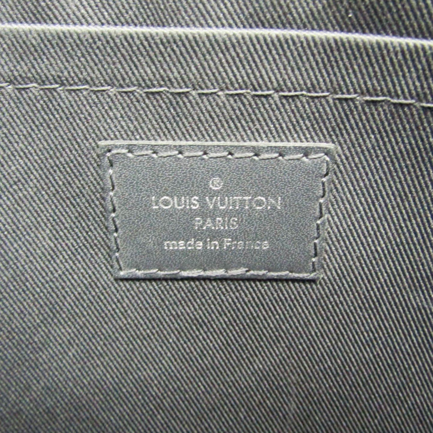 Louis Vuitton Monogram Canvas Black Clutch Bags