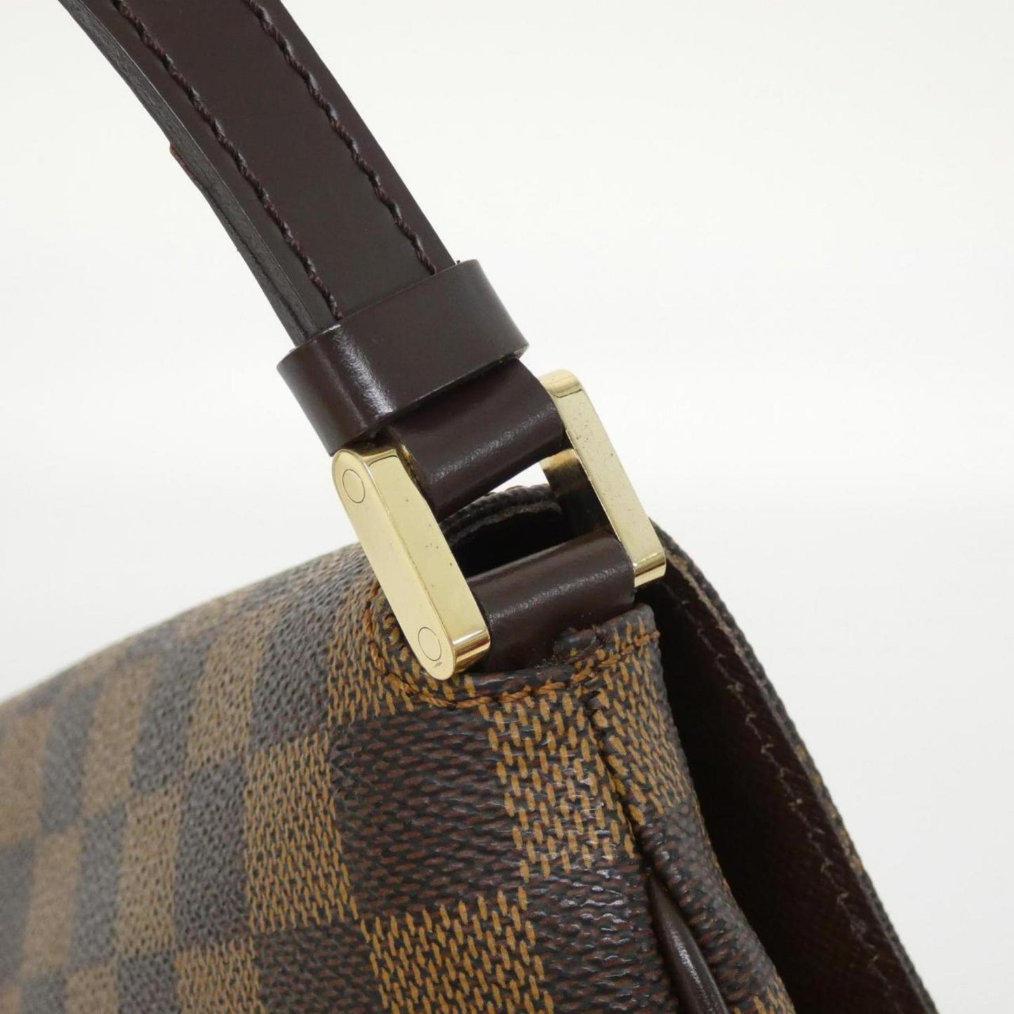 Louis Vuitton Coated Canvas Brown Shoulder Bags
