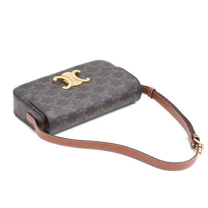 Celine Pvc Brown Shoulder Bags