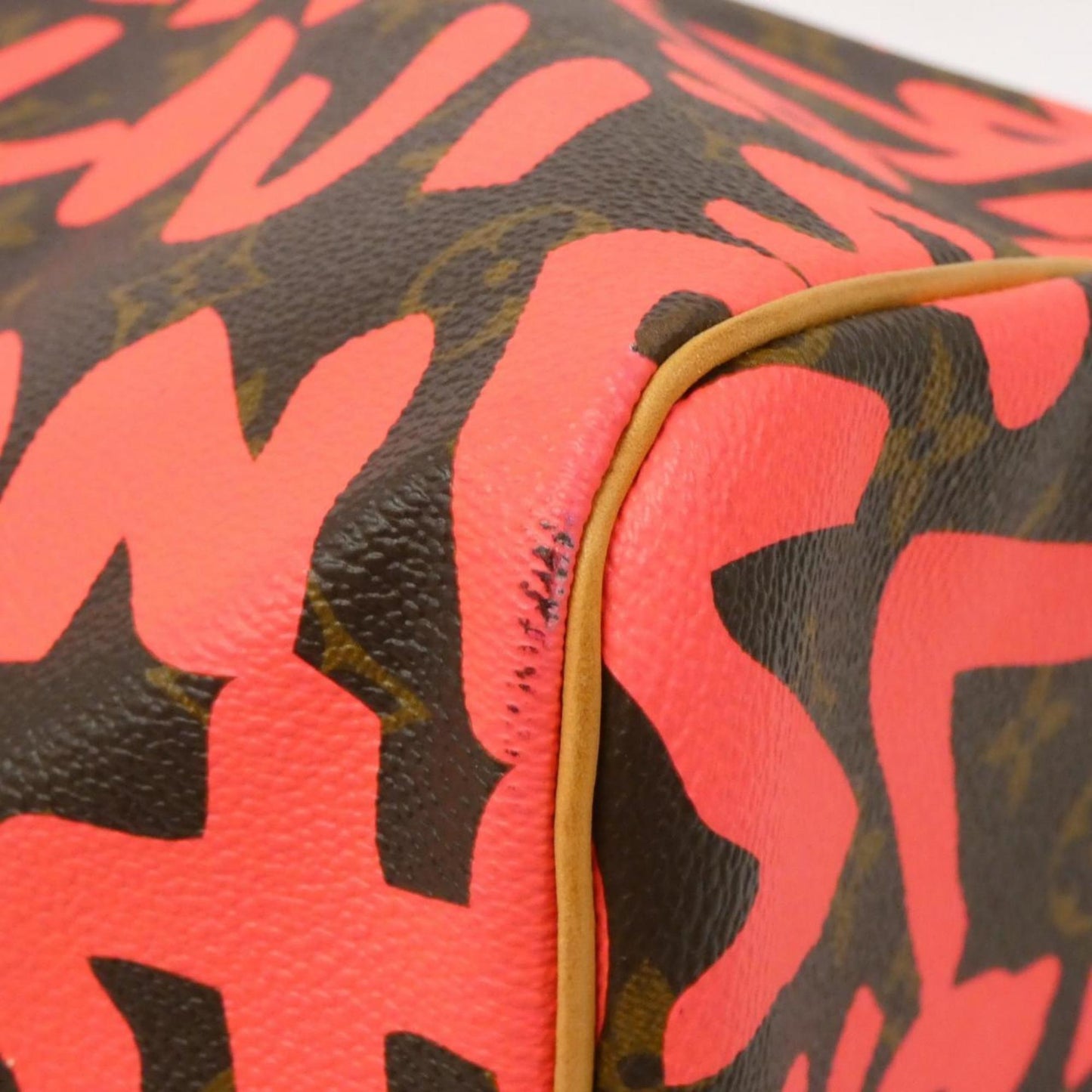 Louis Vuitton Coated Canvas Pink Travel Bags