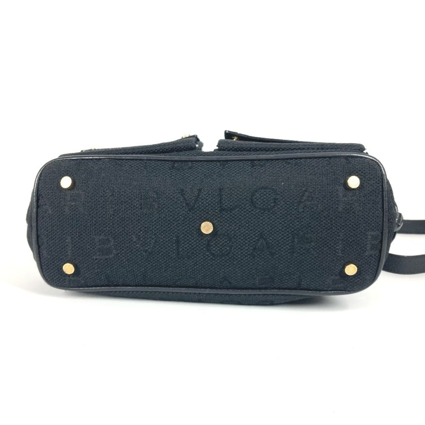 Bvlgari Canvas Black Handbags