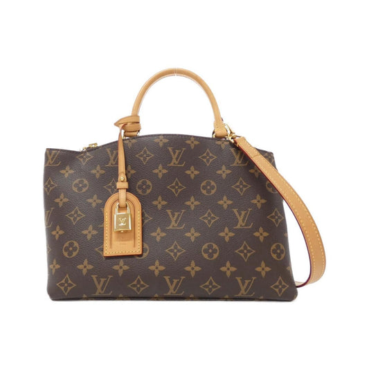 Louis Vuitton Coated Canvas Brown Handbags