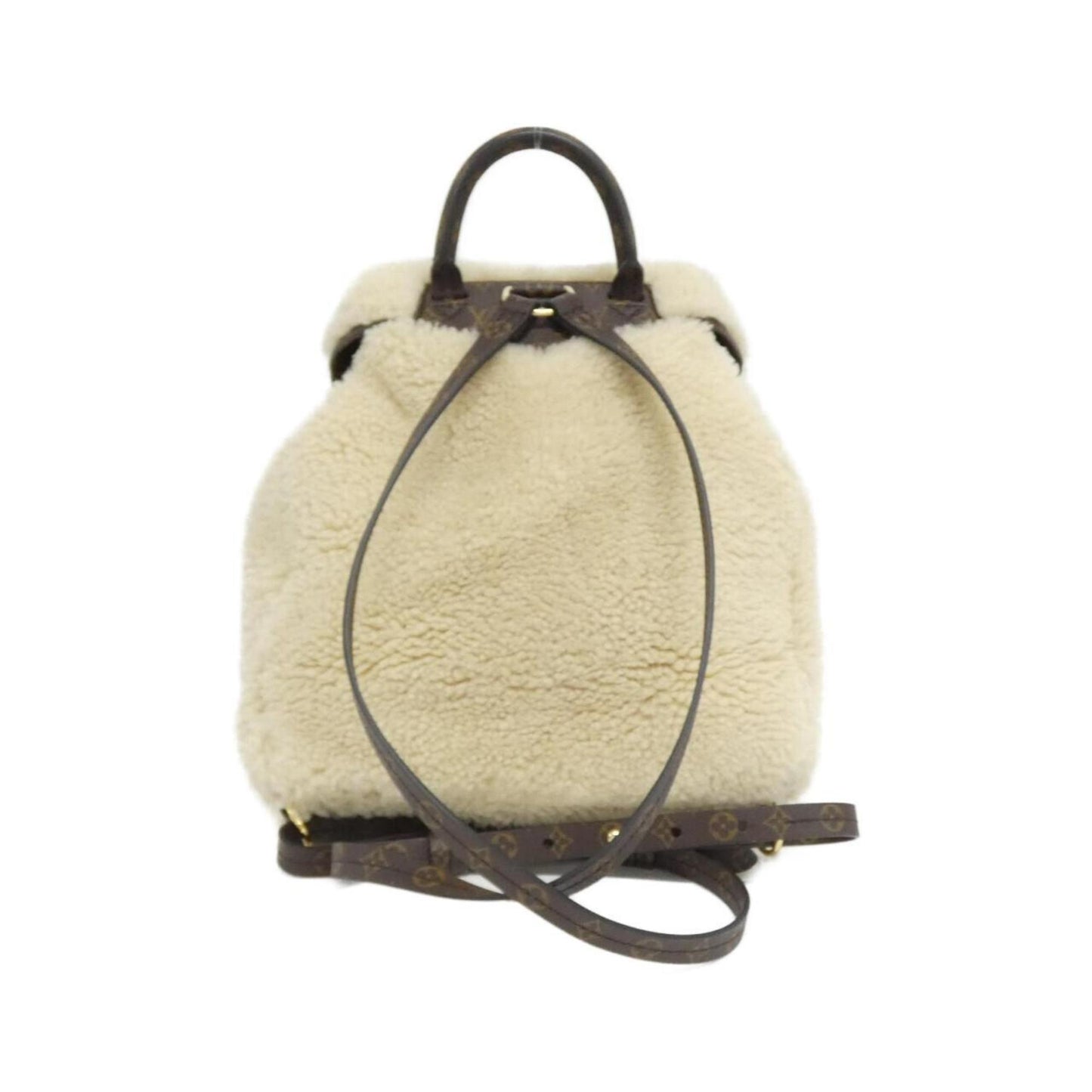 Louis Vuitton Coated Canvas Gray Backpacks
