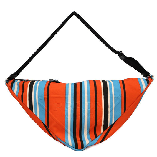 Prada Canvas Blue Shoulder Bags
