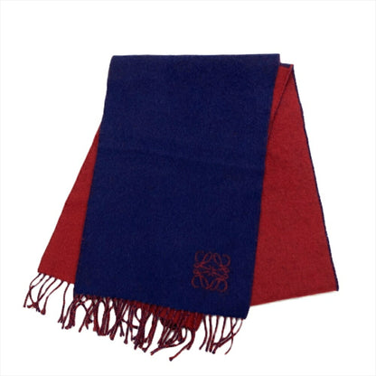 Loewe Wool Blue Scarves