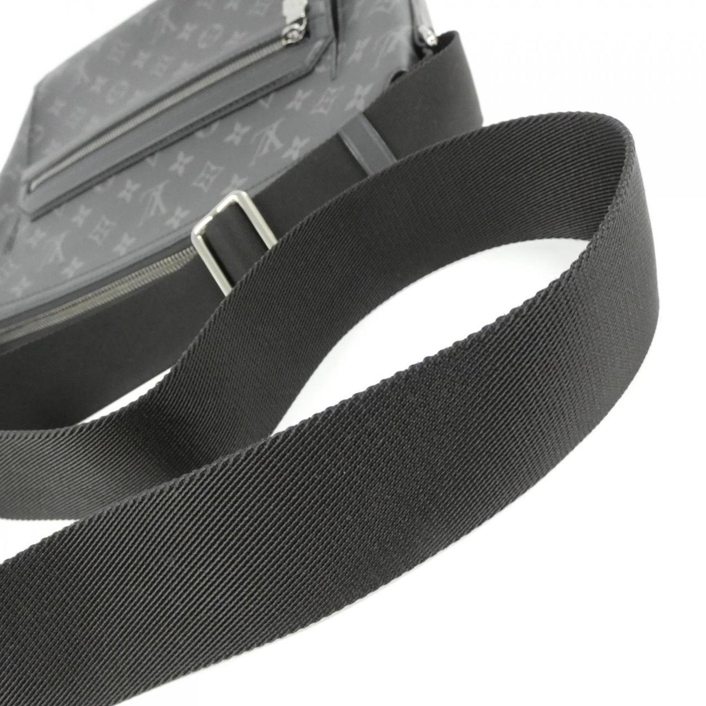 Louis Vuitton Coated Canvas Black Shoulder Bags