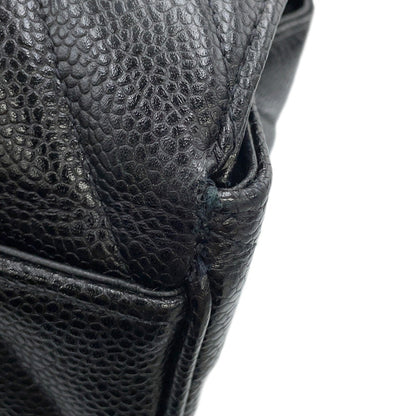 Chanel Calfskin Black Shoulder Bags