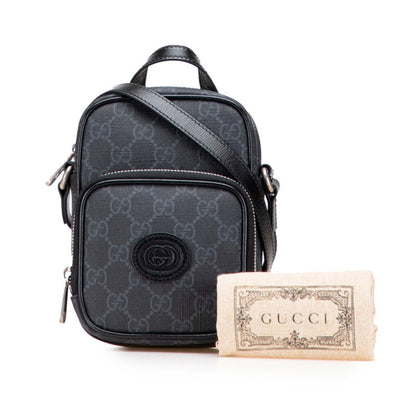 Gucci Pvc Black Shoulder Bags