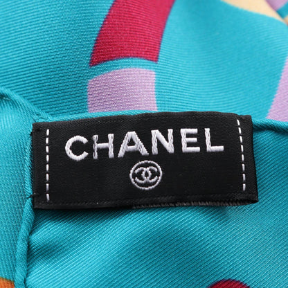 Chanel Silk Green Scarves