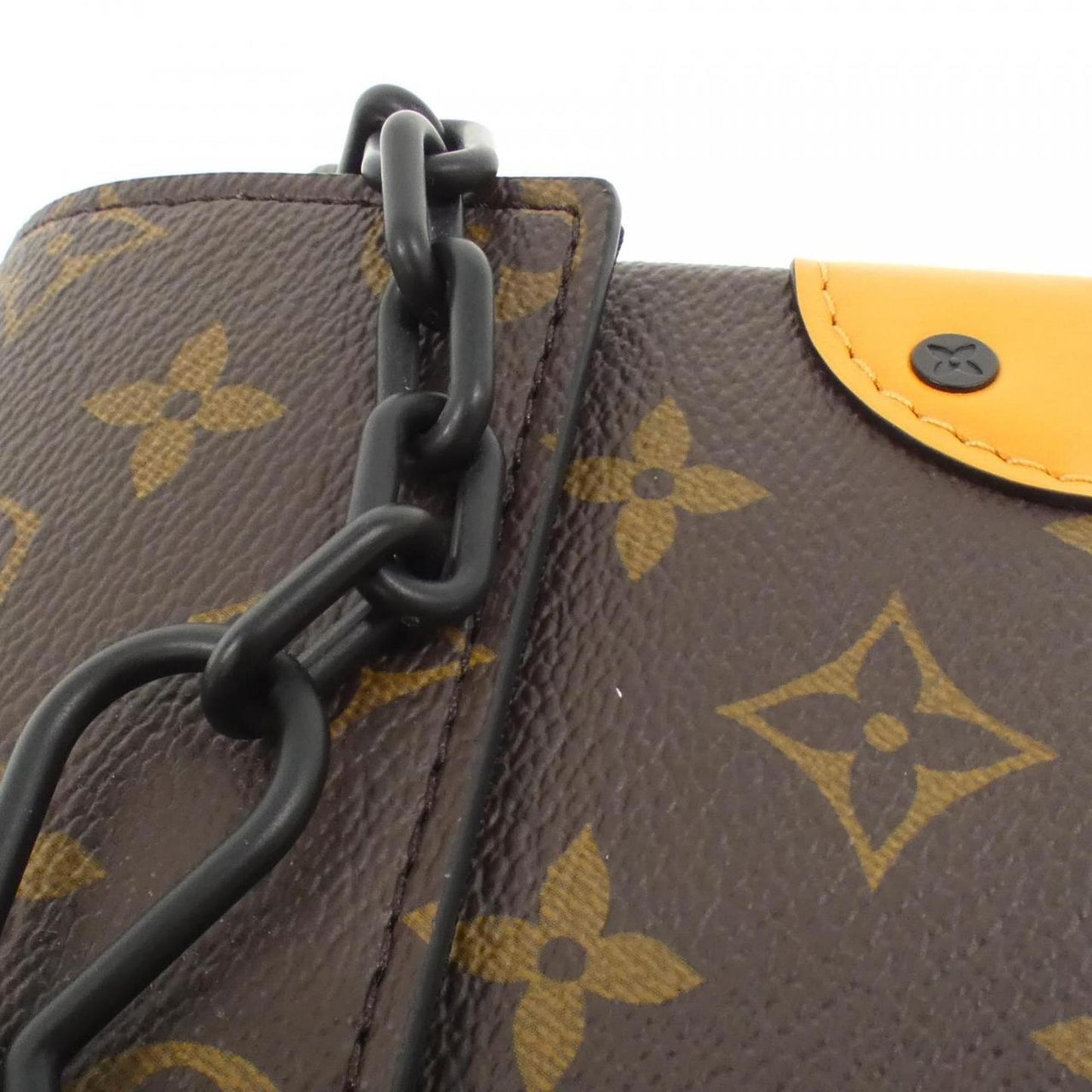 Louis Vuitton Coated Canvas Brown Shoulder Bags
