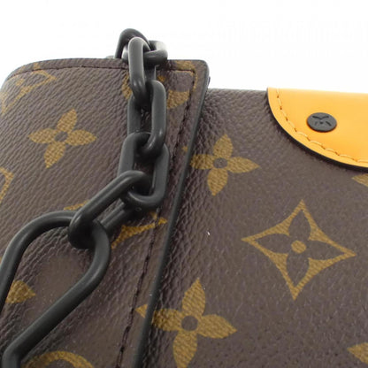 Louis Vuitton Coated Canvas Brown Shoulder Bags