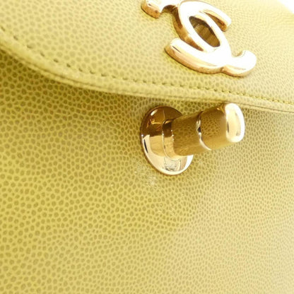 Chanel Calfskin Green Handbags