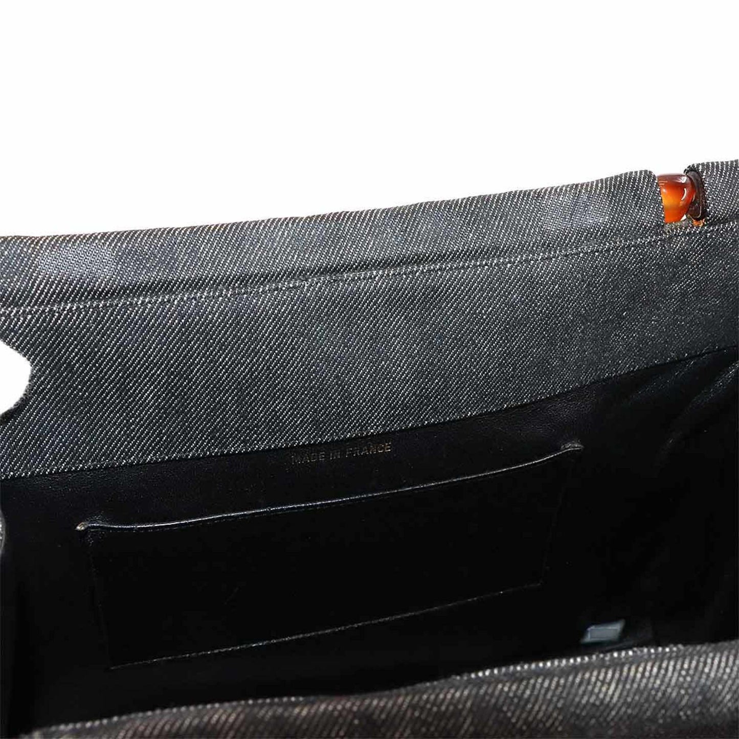 Chanel Denim Black Handbags