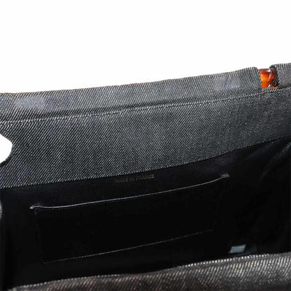 Chanel Denim Black Handbags