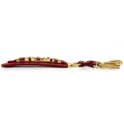 Prada Gold Red Key Rings