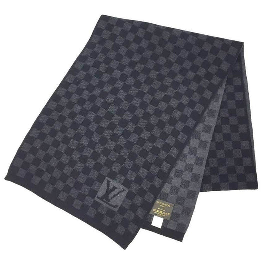 Louis Vuitton Wool Black Scarves