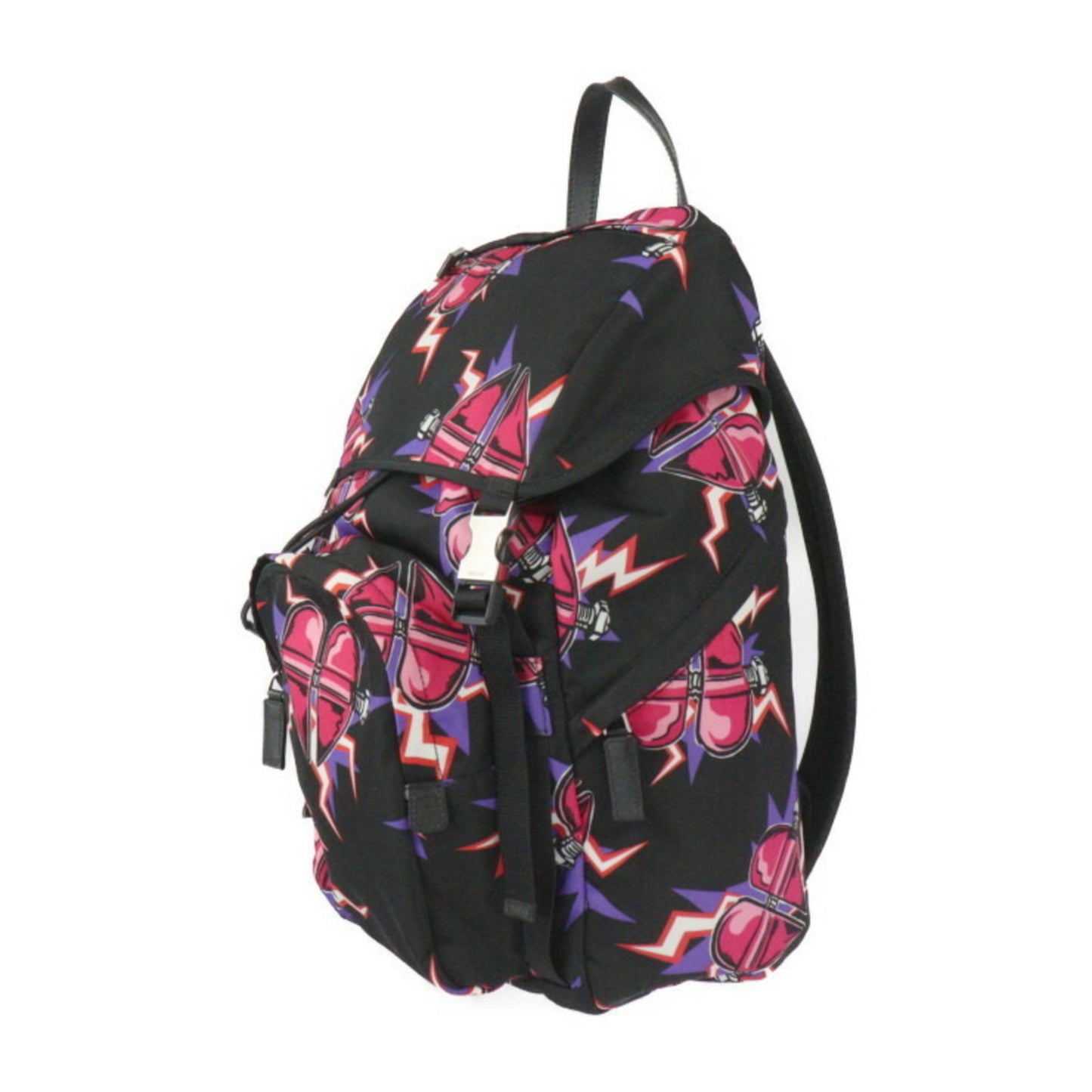 Prada Nylon Black Backpacks