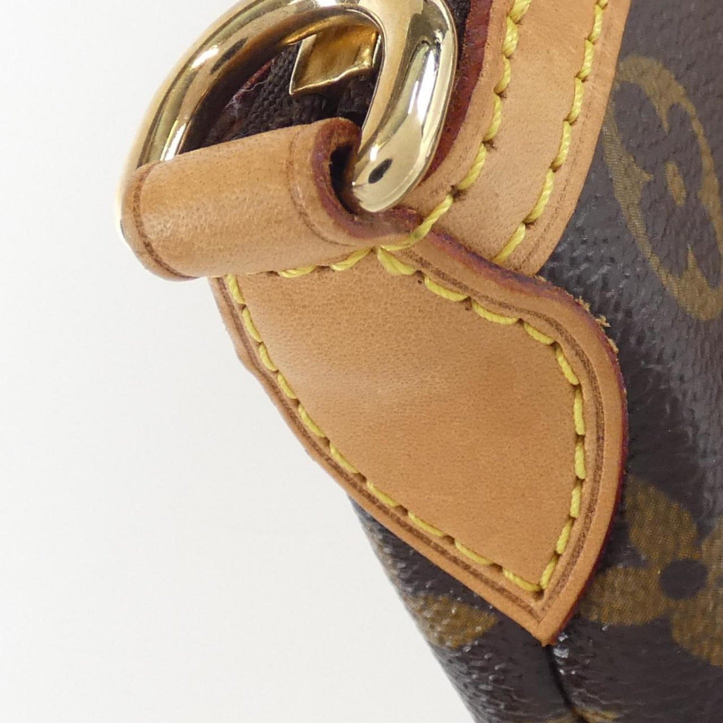 Louis Vuitton Coated Canvas Brown Handbags