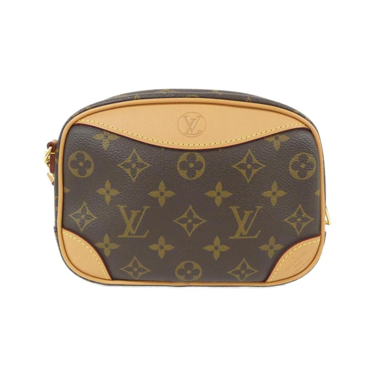 Louis Vuitton Coated Canvas Brown Shoulder Bags