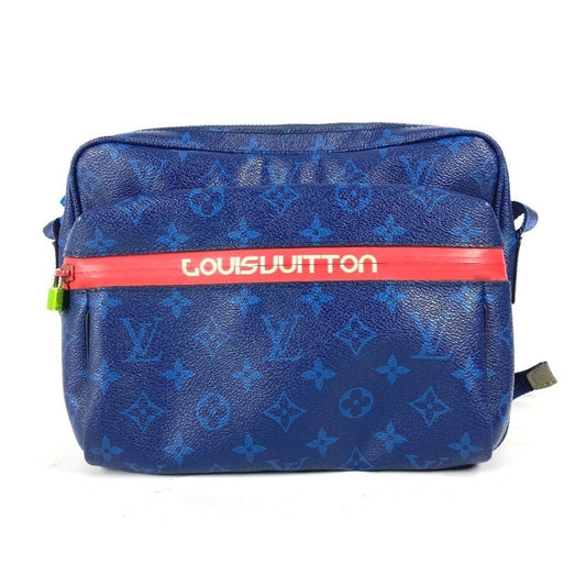 Louis Vuitton Monogram Canvas Blue Shoulder Bags