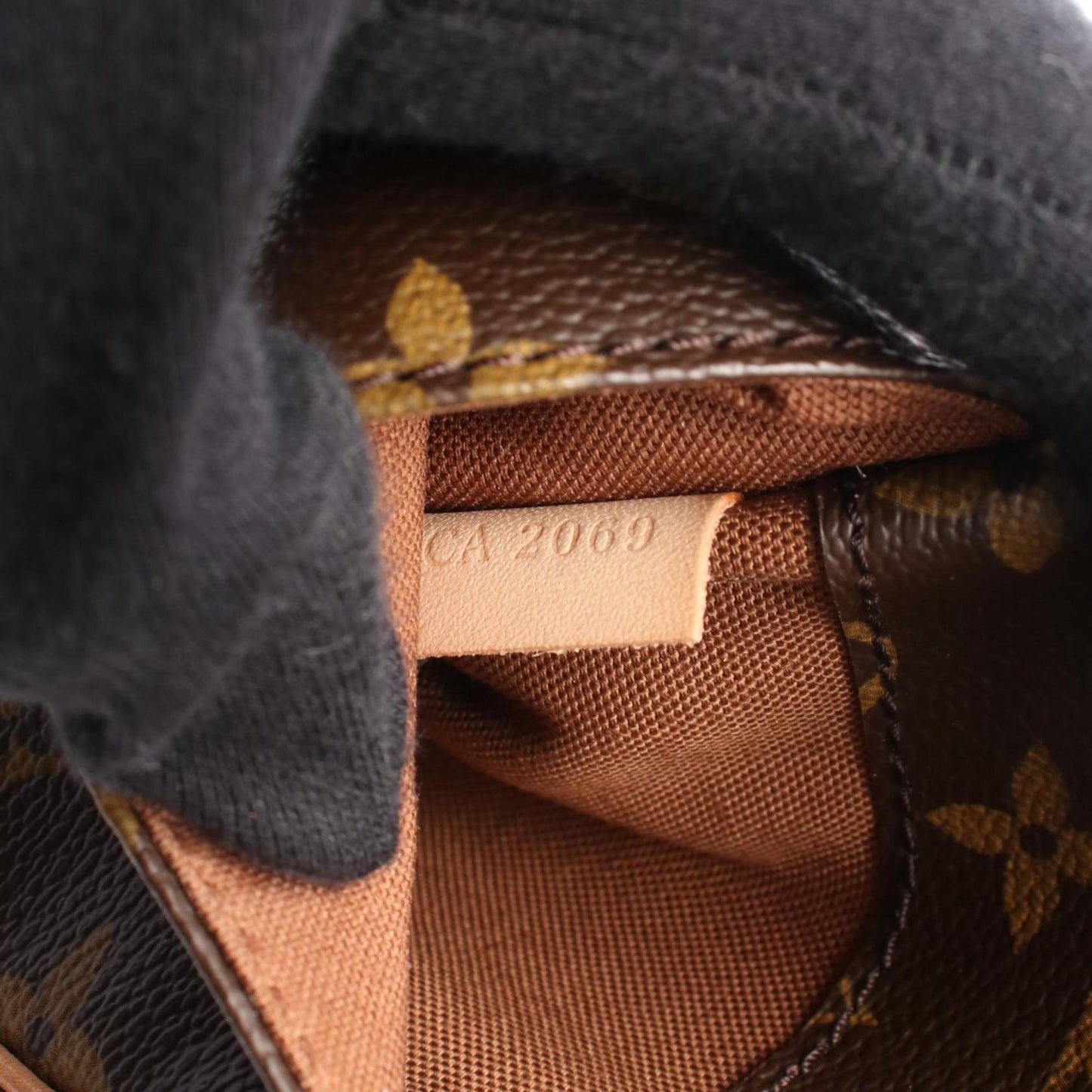 Louis Vuitton Coated Canvas Brown Crossbody Bags