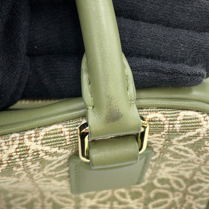 Loewe Canvas Green Handbags