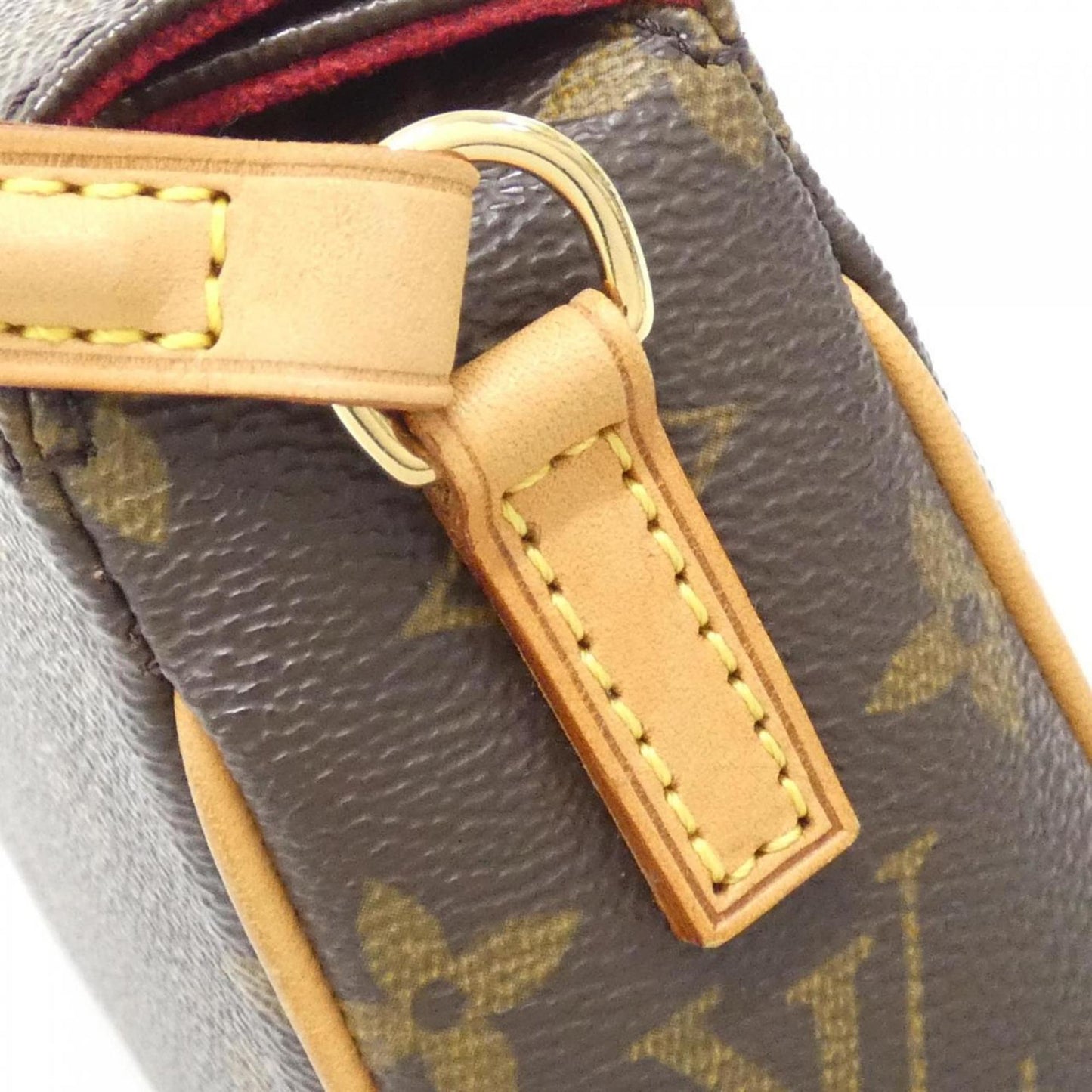Louis Vuitton Coated Canvas Brown Handbags