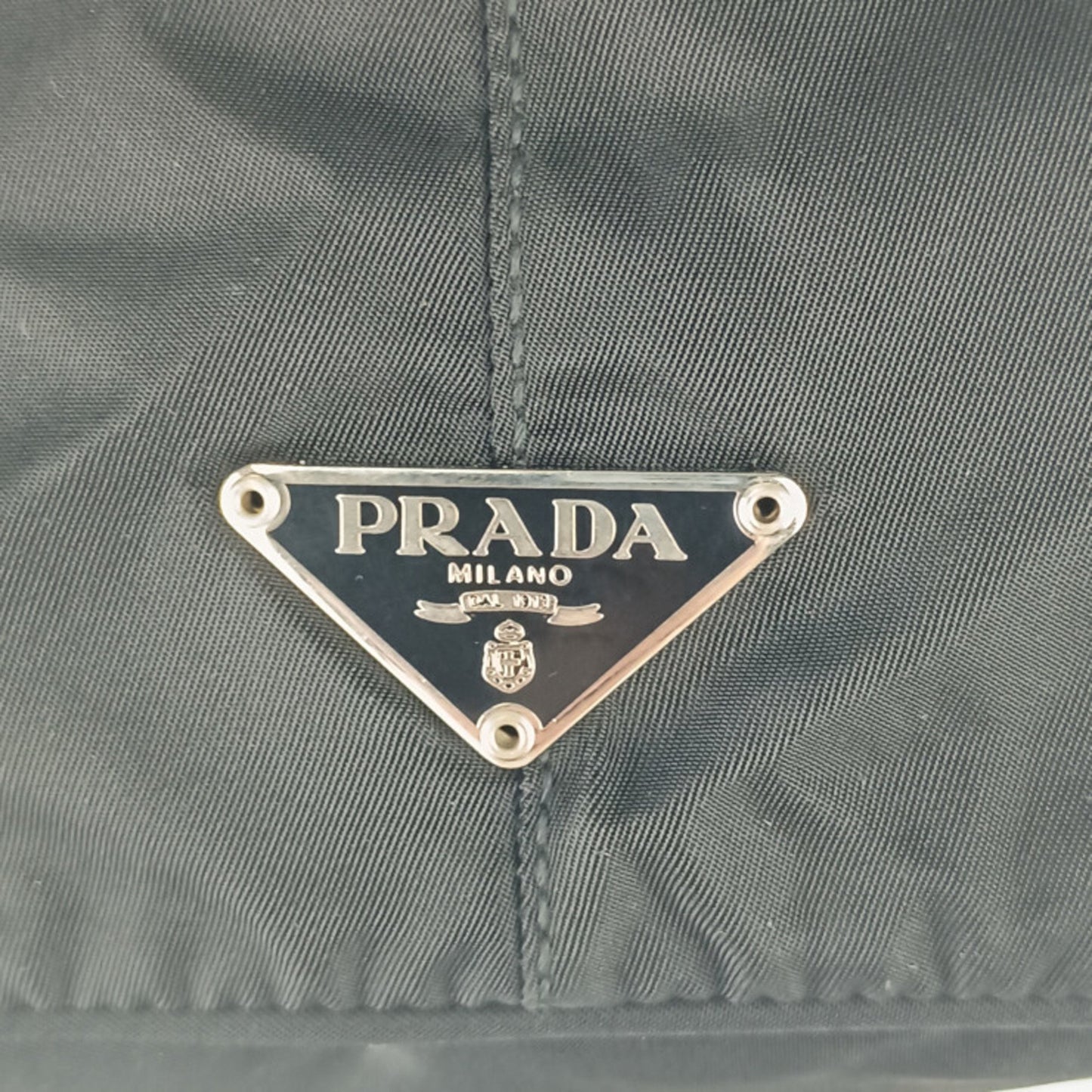 Prada Nylon Black Handbags