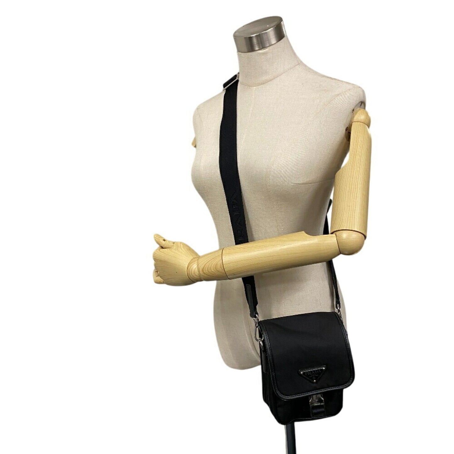 Prada Nylon Black Shoulder Bags